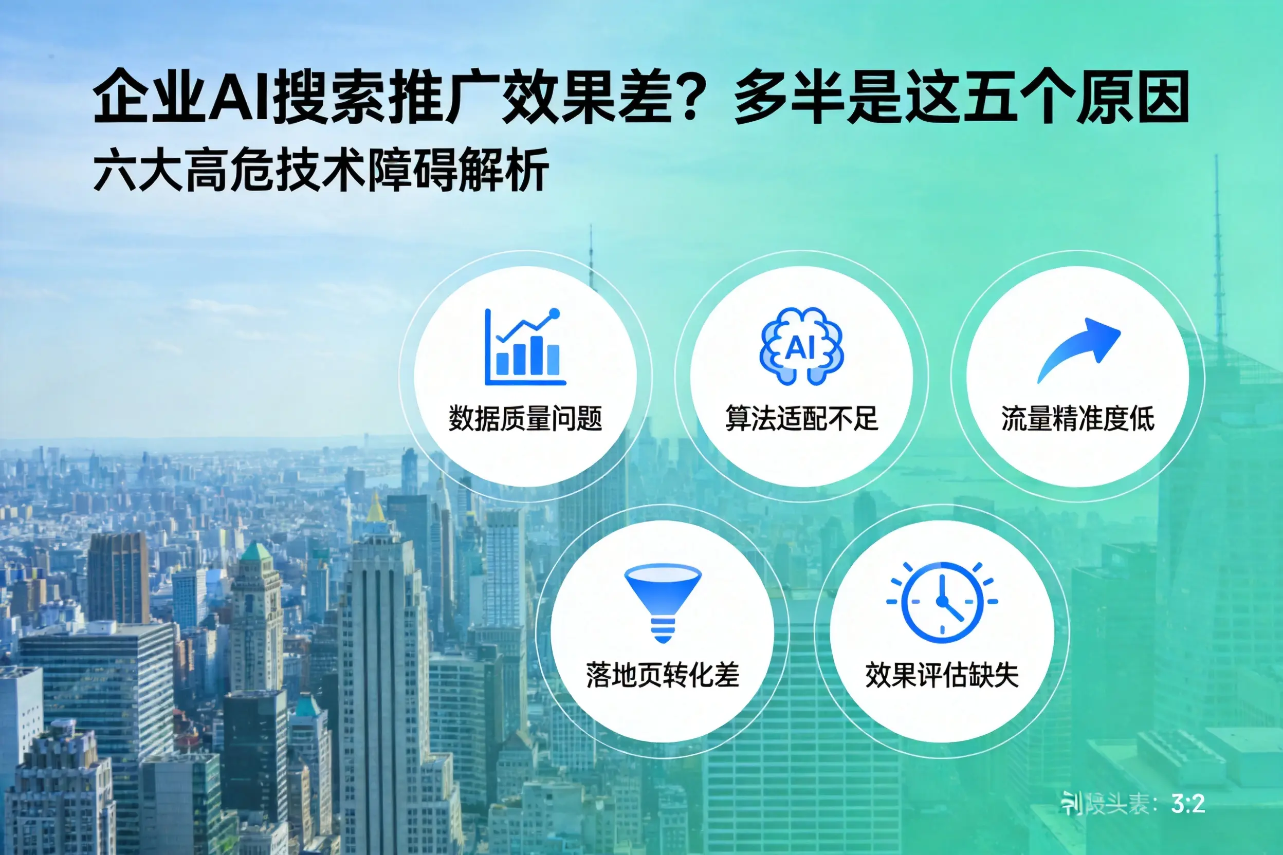 韩城企业AI搜索推广效果差?多半是这五个原因